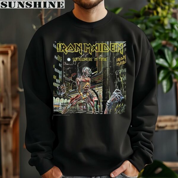 Iron Maiden Somewhere In Time T Shirt 3 sweatshirt