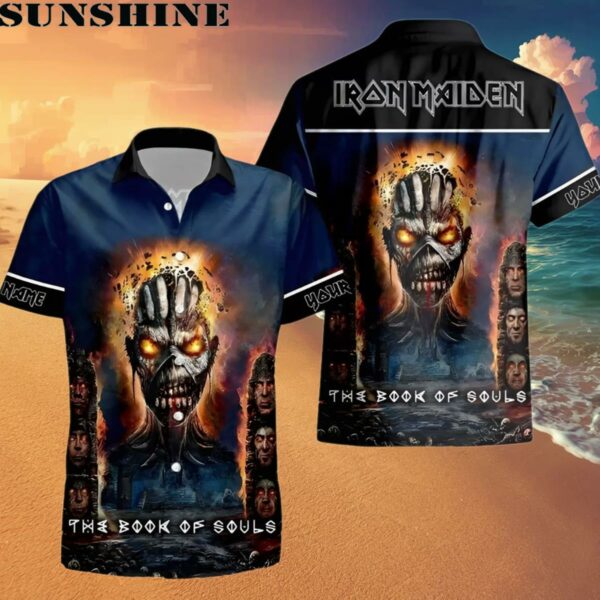 Iron Maiden The Book Of Souls Hawaiian Shirt Hawaaian Shirt Hawaaian Shirt