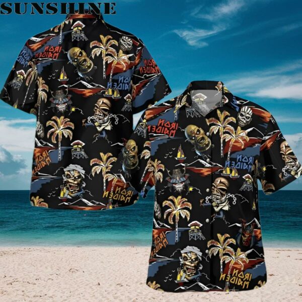 Iron Maiden Tour 2024 Hawaiian Shirt Iron Maiden Merch Aloha Shirt Aloha Shirt