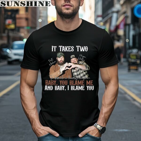 It Takes Two To Break A Heart In Two Shirt I Had Some Help Shirt Wallen and Malone Shirt 1 men shirt