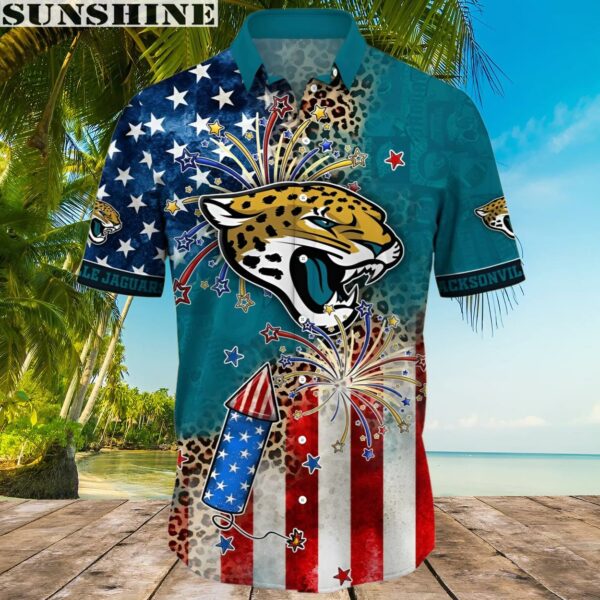 Jacksonville Jaguars NFL 4th Of July Independence Day Hawaiian Shirt 2 hawaiian