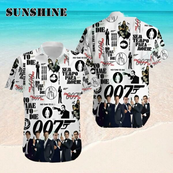 James Bond 007 Hawaiian Shirt Hawaaian Shirt Hawaaian Shirt