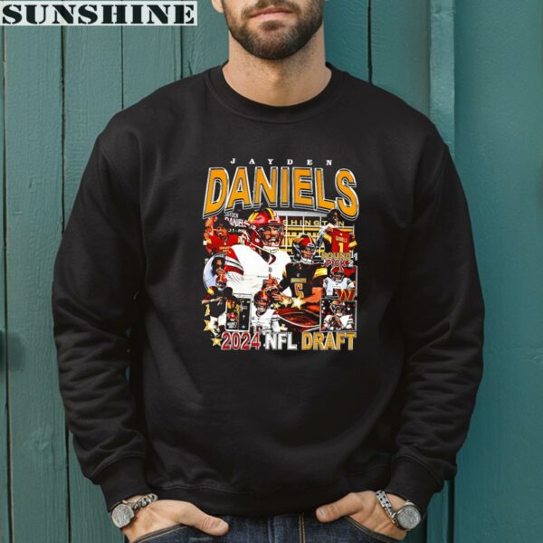 Jayden Daniels Washington Commanders 2024 NFL Draft Shirt 3 sweatshirt