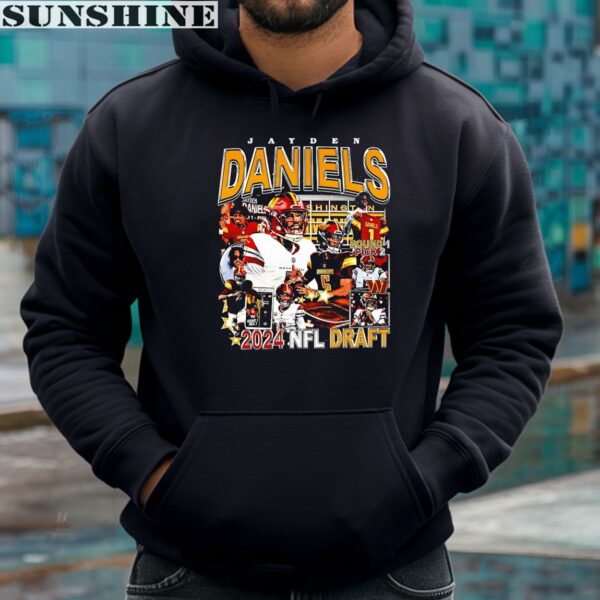 Jayden Daniels Washington Commanders 2024 NFL Draft Shirt 4 hoodie