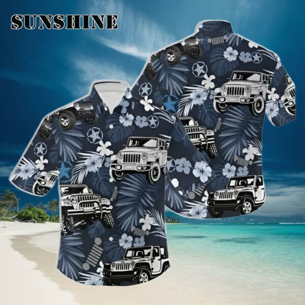 Jeep Car Fashion Hawaiian Shirt Hawaiian Hawaiian