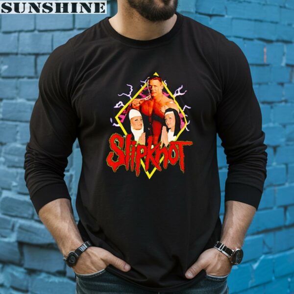 John Cena Slipknot shirt 5 long sleeve shirt
