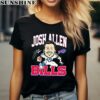 Josh Allen 17 Buffalo Bills Signature Shirt 2 women shirt