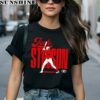 Josh Stinson Player Georgia Ncaa Baseball Collage Poster Shirt 1 women shirt