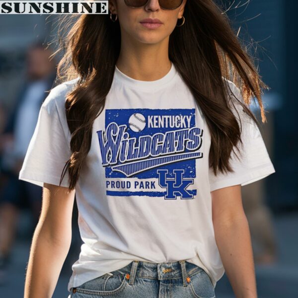 Kentucky Wildcats Baseball Around The Horn Comfort Colors T shirt 1 women shirt