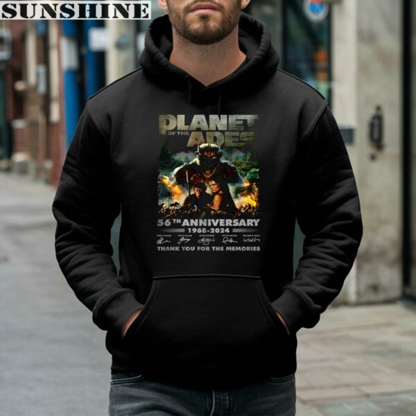 Kingdom Of The Planet Of The Apes 56th Anniversary 1968 2024 Thank You For The Memories Shirt 4 hoodie