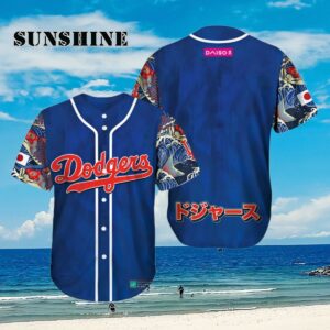 LA Dodger Japanese Heritage jersey 2024 Giveaway Aloha Shirt Aloha Shirt