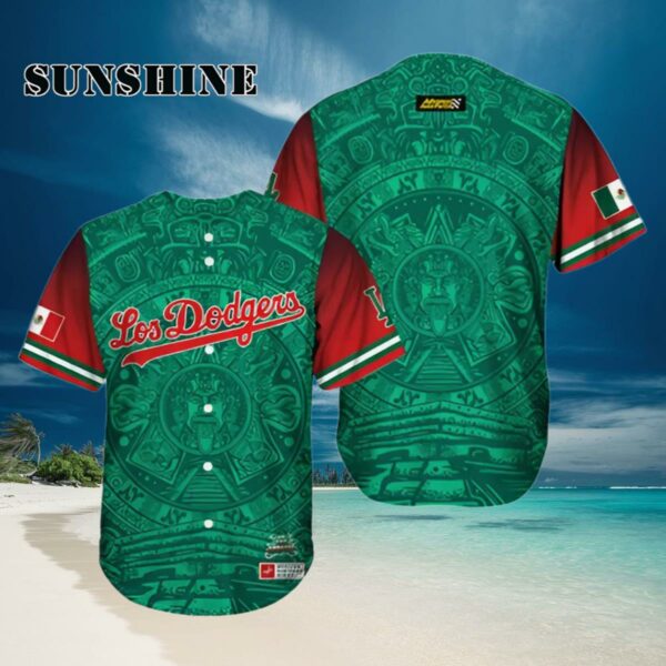 LA Dodgers Mexican Heritage jersey Giveaway 2024 Hawaiian Hawaiian