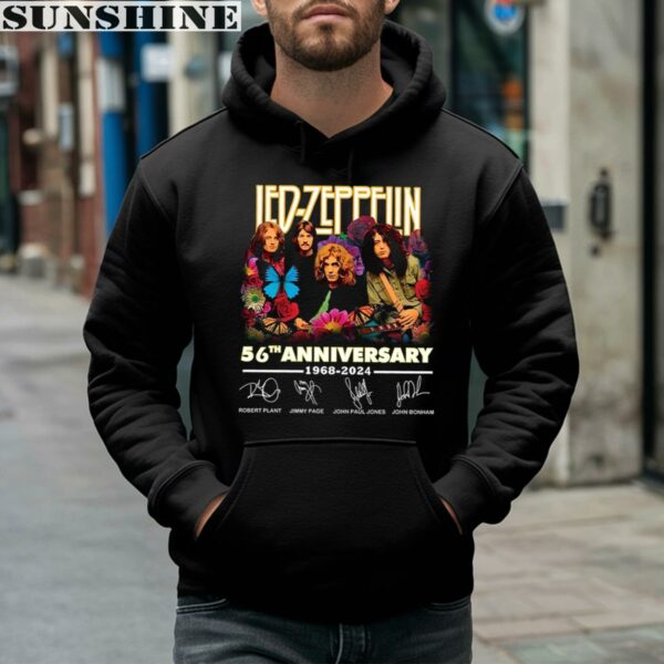 Led Zeppelin 56th Anniversary 1968 2024 Thank You For The Memories T Shirt 4 hoodie