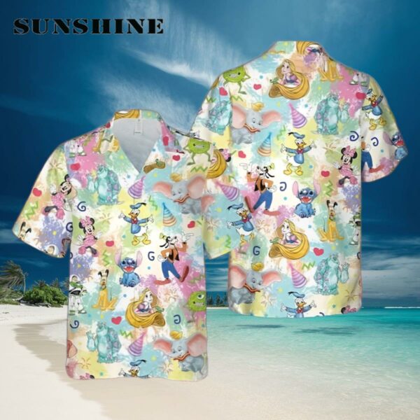 Lilo Stitch Mickey and Friends Disney Hawaiian Shirt Hawaiian Hawaiian