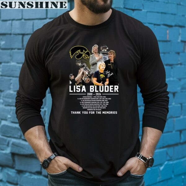 Lisa Bluder 2000 2024 Thank You For The Memories Shirt 5 long sleeve shirt