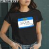 Los Angeles Chargers Hello My Name Is Justin Herbert I Play Quarterback Card Shirt 2 women shirt