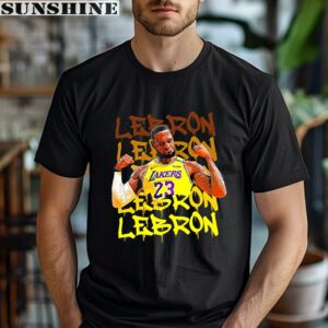 Los Angeles Lakers LeBron James 23 Strong Shirt 1 men shirt