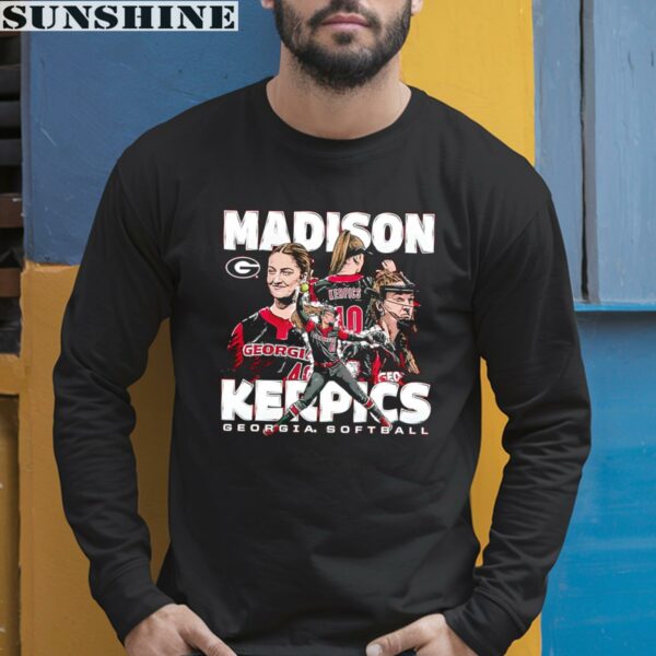 Madison Kerpics Player Georgia NCAA Softball Collage Poster shirt 5 long sleeve shirt