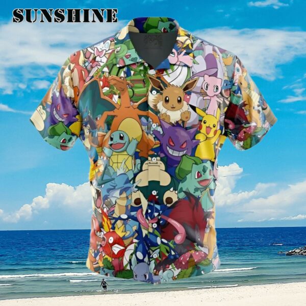 Magical Creatures Pokemon Hawaiian Shirt Aloha Shirt Aloha Shirt