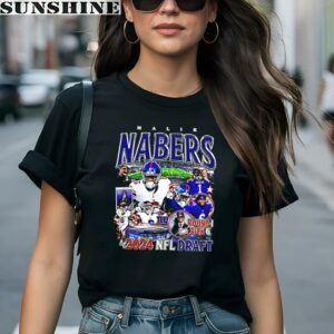 Malik Nabers New York Giants 2024 NFL Draft Shirt 1 women shirt