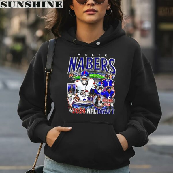 Malik Nabers New York Giants 2024 NFL Draft Shirt 4 hoodie