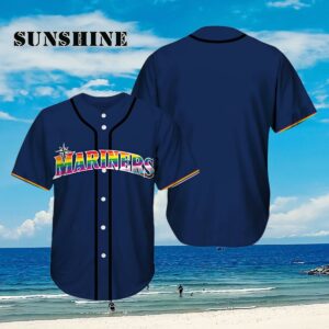 Mariner Pride Month Jersey 2024 Giveaway Aloha Shirt Aloha Shirt