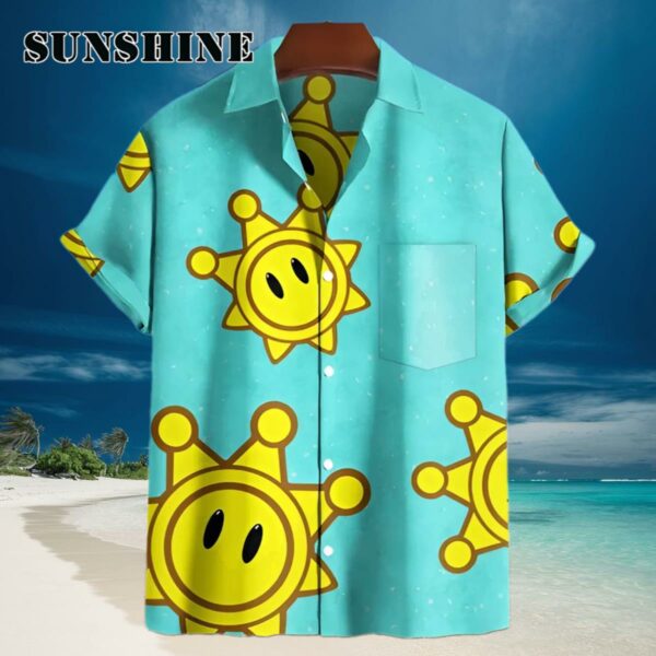 Mario Sunshine Hawaiian Shirt Gamer Gifts Hawaiian Hawaiian