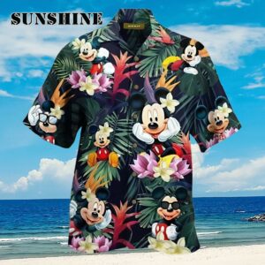Mickey Mouse Tropical Disney Hawaiian Shirt Aloha Shirt Aloha Shirt