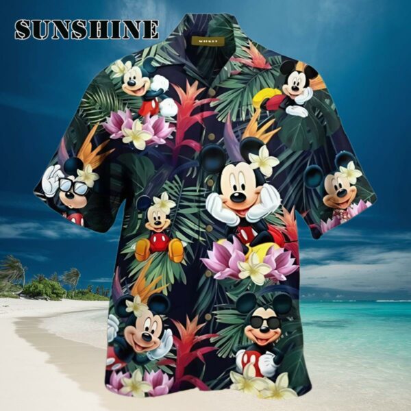 Mickey Mouse Tropical Disney Hawaiian Shirt Hawaiian Hawaiian
