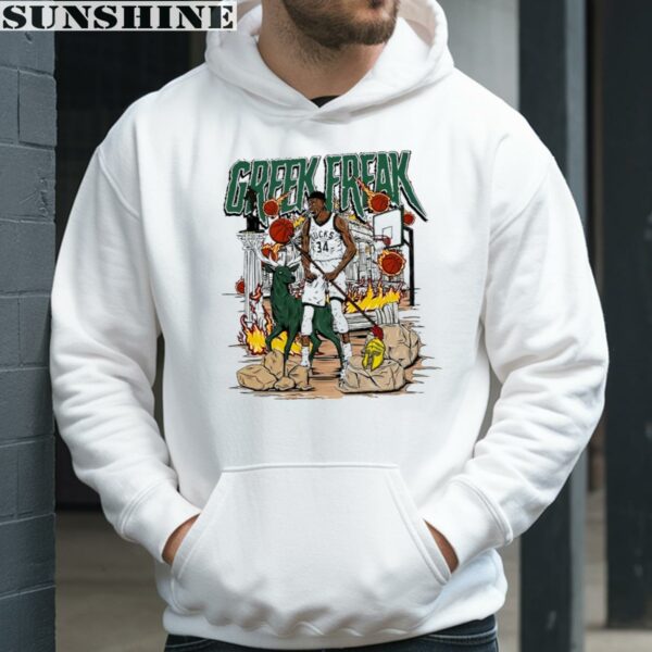 Milwaukee Bucks Giannis Antetokounmpo Greek Freak Shirt 4 hoodie