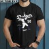 Mookie Betts Los Angeles Dodgers Player Swing Signature Shirt 1 men shirt