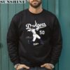 Mookie Betts Los Angeles Dodgers Player Swing Signature Shirt 3 sweatshirt