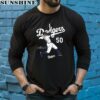 Mookie Betts Los Angeles Dodgers Player Swing Signature Shirt 5 long sleeve