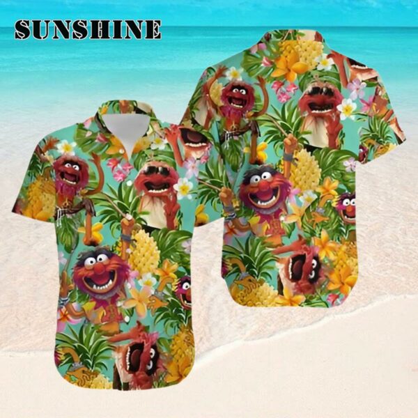 Muppet Pineapple Tropical Hawaiian Shirt Hawaaian Shirt Hawaaian Shirt