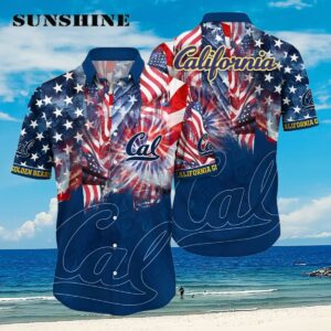 NCAA California Golden Bears 4th Of July Happy Independence Day Hawaii Shirt Aloha Shirt Aloha Shirt