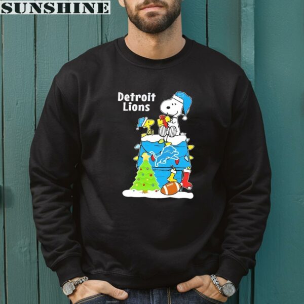 NFL Detroit Lions Shirt Peanuts Snoopy Woodstock 3 sweatshirt