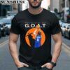 New York Knicks Jalen Brunson Greatest Of All Time Goat Silhouette Shirt 2 men shirt