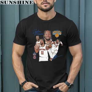 New York Knicks Jalen Brunson Signature Shirt 1 men shirt