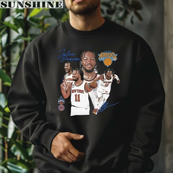 New York Knicks Jalen Brunson Signature Shirt 3 sweatshirt