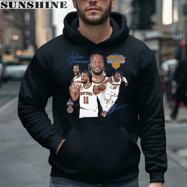 New York Knicks Jalen Brunson Signature Shirt 4 hoodie