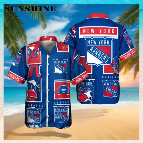 New York Rangers Hawaiian Shirt For Fans Hawaaian Shirt Hawaaian Shirt