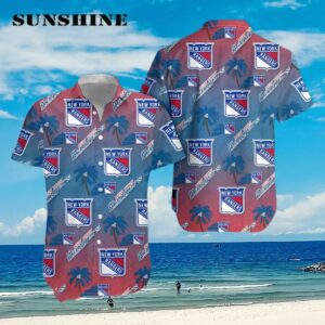 New York Rangers Hawaiian Shirt NHL Gifts Aloha Shirt Aloha Shirt