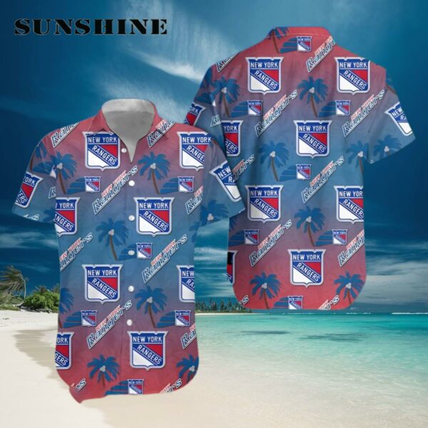 New York Rangers Hawaiian Shirt NHL Gifts Hawaiian Hawaiian