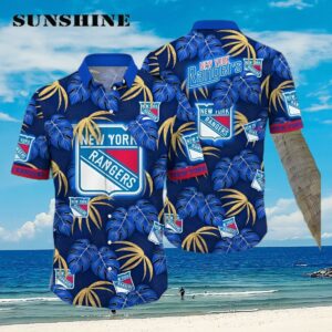 New York Rangers NHL Hawaiian Shirt NY Rangers Gifts Aloha Shirt Aloha Shirt