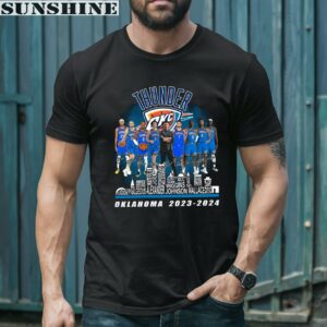 OKC Thunder 2023 2024 Signature Shirt 1 men shirt