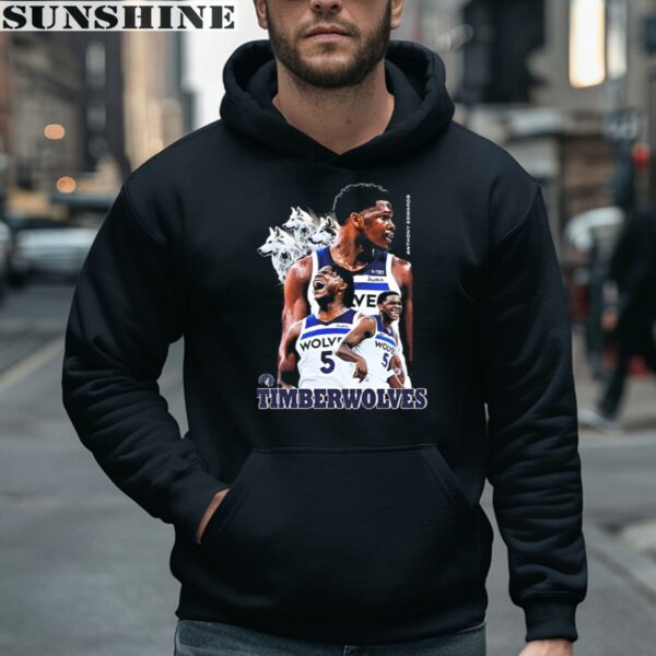 Official Minnesota Timberwolves Anthony Edwards Basketball Stars The Wolf shirt 4 hoodie