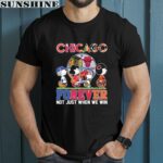 Official Peanuts Characters Abbey Road Chicago Sports Teams Forever Not Just When We Win Shirt 1 men shirt