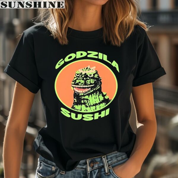 Official The Godzilla Sushi Bar Shirt 2 women shirt