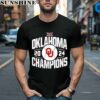 Oklahoma Sooners Baseball Regular Season Champions 2024 Shirt 1 men shirt