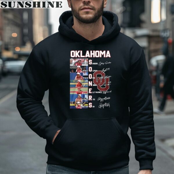 Oklahoma Sooners Signature Shirt 4 hoodie